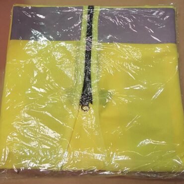 WORKER SAFETY VEST W/ZIPPER