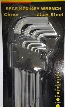 LCLDN7705029S H KEY WRENCH SET S 9