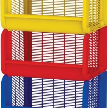 Storage Cart with Wheels, Mixed Color, 40 x 30 x 72 cm, IFHHST369